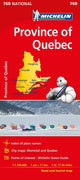 Book cover of: Quebec - Michelin National Map 760