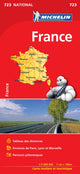 Book cover of: France (booklet format) - Michelin National Map 723