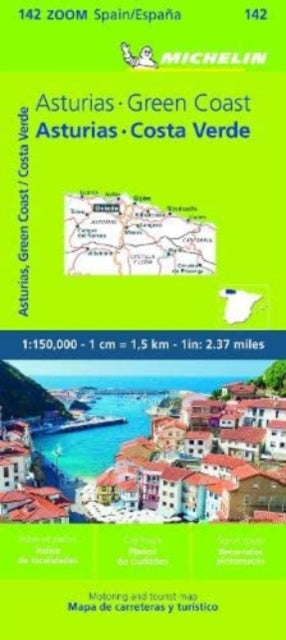 Book cover of: Asturias, Costa Verde - Zoom Map 142