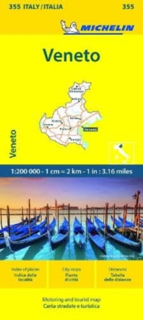 Book cover of: Veneto - Michelin Local Map 355