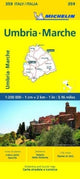 Book cover of: Marche & Umbria - Michelin Local Map 359