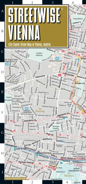 Book cover of: Streetwise Vienna Map - Laminated City Center Street Map of Vienna, Austria