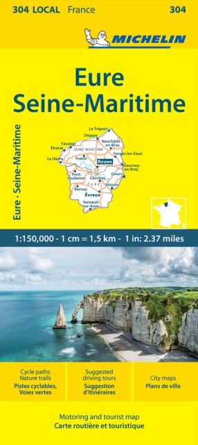 Book cover of: Eure Seine-Maritime - Michelin Local Map 304