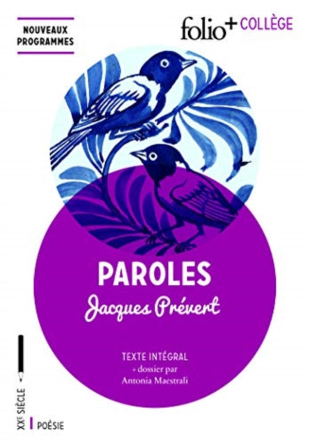 Book cover of: Paroles