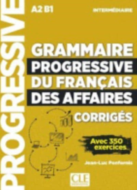 Book cover of: Grammaire progressive du francais des affaires - Niveau intermediaire (A2/B1) - Corriges. By: Jean-Luc Penfornis