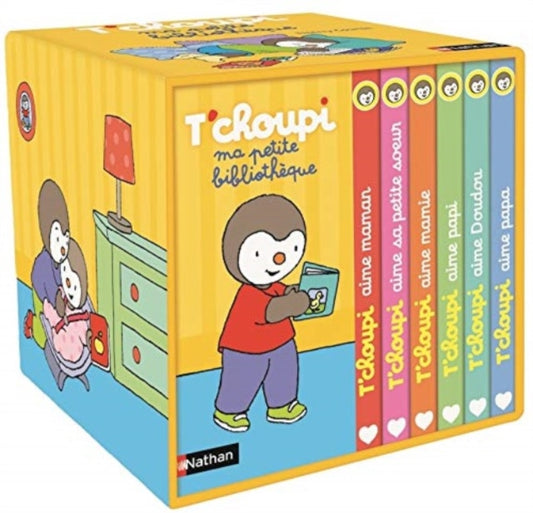 Book cover of: T'choupi - Ma Petite Bibliotheque 6 books (French Edition)