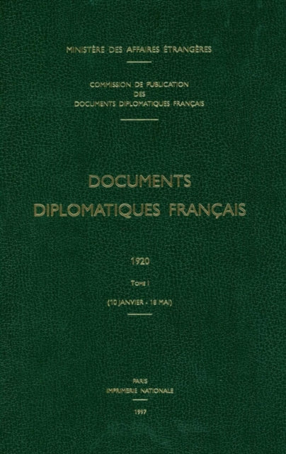 Book cover of: Documents Diplomatiques Francais