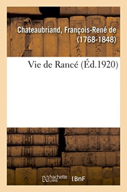 Book cover of: Vie de Rance