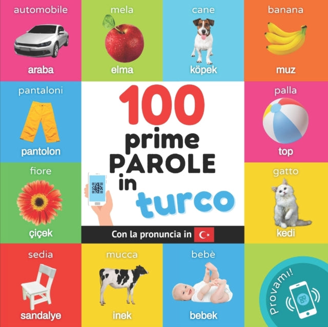 Book cover of: prime 100 parole in turco