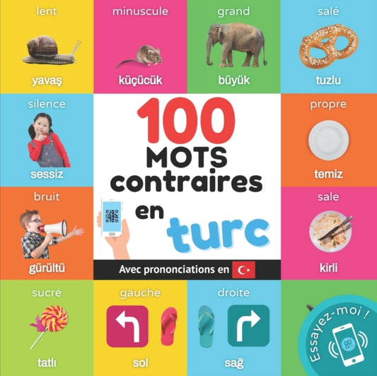 Book cover of: 100 mots contraires en turc