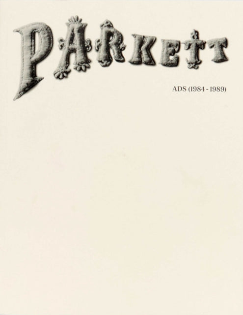 Book cover of: PARKETT