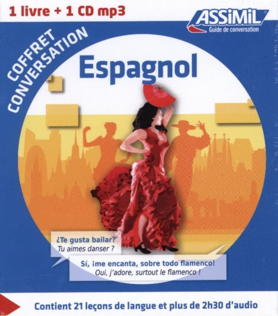 Book cover of: Coffret conversation Espagnol (guide + 1 CD)