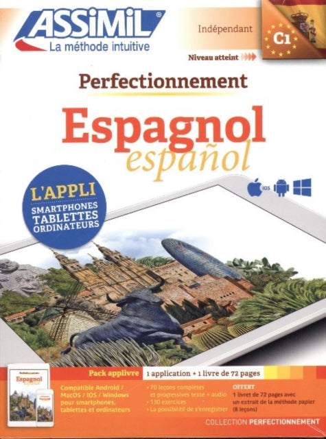 Book cover of: Espagnol C1 - Pack applivre : 1 application + 1 livre de 72 pages