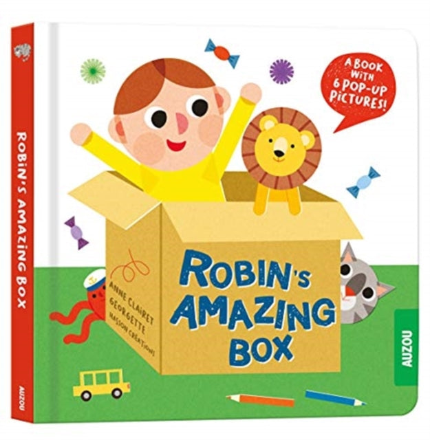 Book cover of: Robin's Amazing Box (A Pop-up Book)