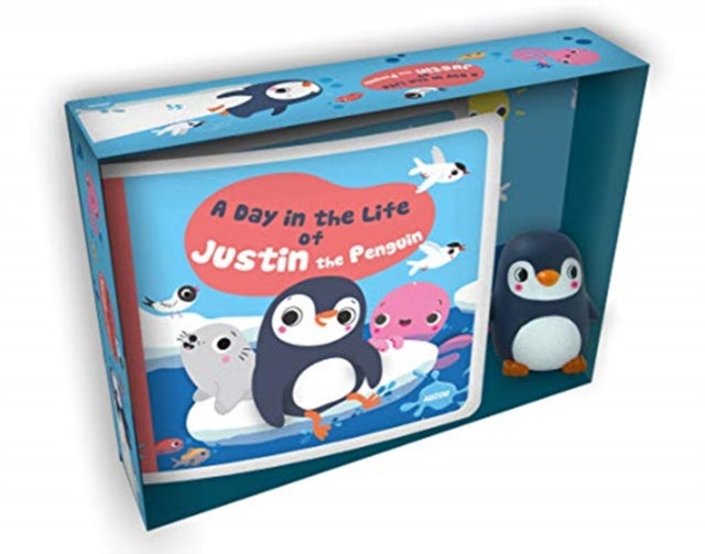 Book cover of: Day in the Life of Justin the Penguin (box edition)