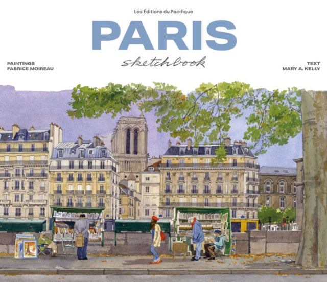 Book cover of: Paris Sketchbook. By: Fabrice Moireau