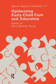 Book cover of: Optimizing Early Child Care Ed