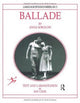 Book cover of: Ballade by Anna Sokolow. By: Ray Cook