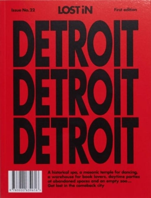 Book cover of: LOST IN Detroit. By: Lost iN the City GmbH
