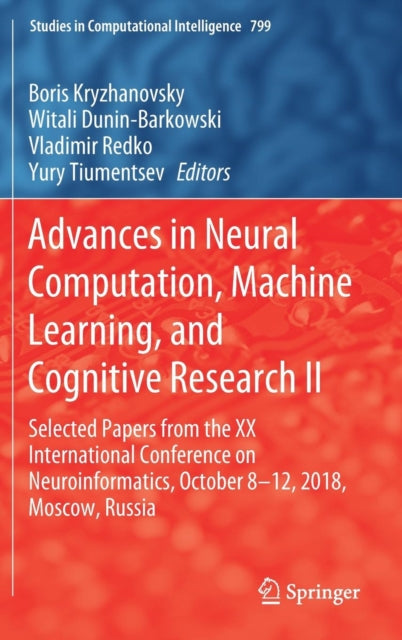 Advances in Neural Computation, Machine Learning, and Cognitive Research II