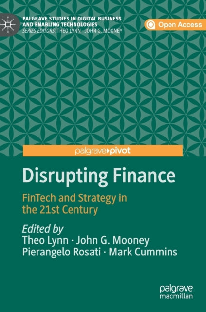 Book cover of: Disrupting Finance. By: Theo Lynn