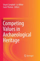 Book cover of: Competing Values in Archaeological Heritage. By: Stuart Campbell