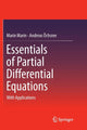 Book cover of: Essentials of Partial Differential Equations. By: Marin Marin
