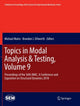 Book cover of: Topics in Modal Analysis & Testing, Volume 9. By: Michael Mains