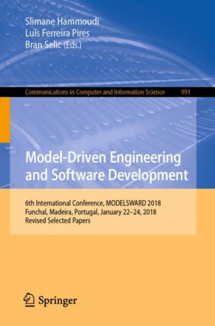 Book cover of: Model-Driven Engineering and Software Development. By: Slimane Hammoudi