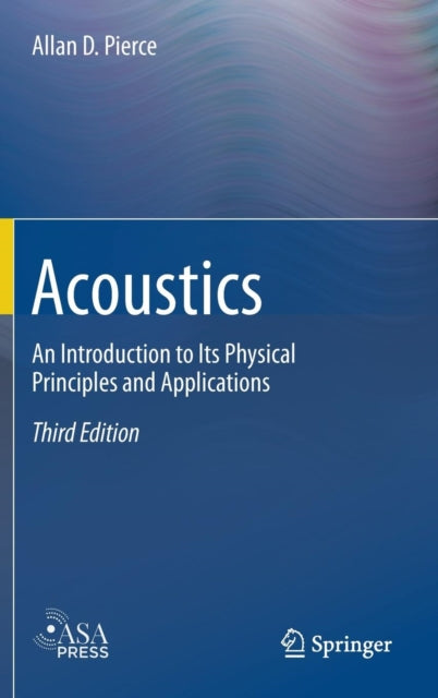 Book cover of: Acoustics. By: Allan D. Pierce