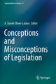 Book cover of: Conceptions and Misconceptions of Legislation. By: A. Daniel Oliver-Lalana