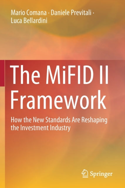 Book cover of: MiFID II Framework. By: Mario Comana