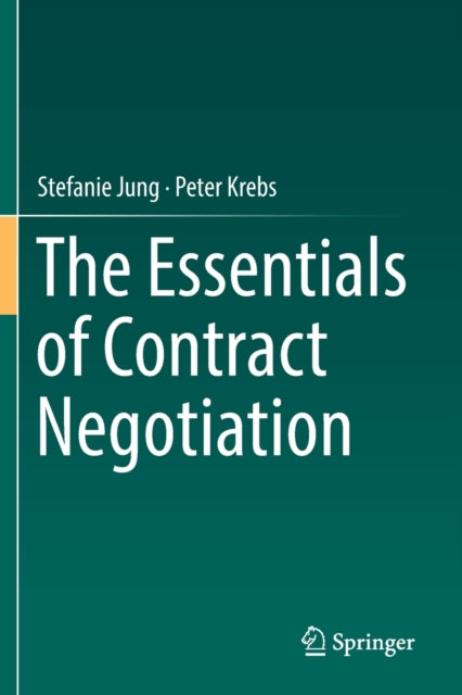 Book cover of: Essentials of Contract Negotiation. By: Stefanie Jung