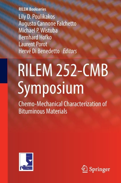 Book cover of: RILEM 252-CMB Symposium. By: Lily D. Poulikakos