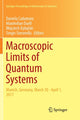 Book cover of: Macroscopic Limits of Quantum Systems. By: Daniela Cadamuro