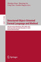 Book cover of: Structured Object-Oriented Formal Language and Method. By: Zhenhua Duan
