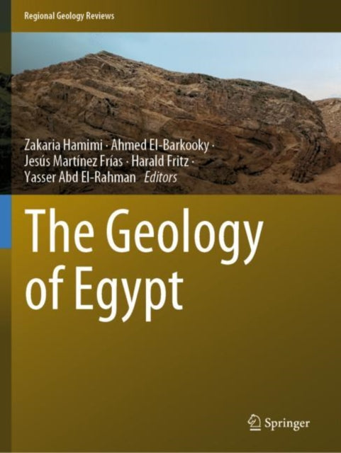 Book cover of: Geology of Egypt. By: Zakaria Hamimi