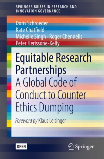 Book cover of: Equitable Research Partnerships. By: Doris Schroeder
