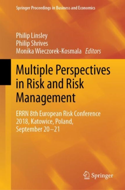 Book cover of: Multiple Perspectives in Risk and Risk Management. By: Philip Linsley