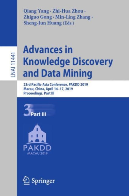 Book cover of: Advances in Knowledge Discovery and Data Mining. By: Qiang Yang