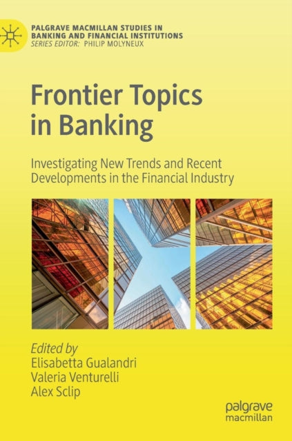 Book cover of: Frontier Topics in Banking. By: Elisabetta Gualandri