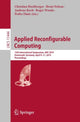 Book cover of: Applied Reconfigurable Computing. By: Christian Hochberger
