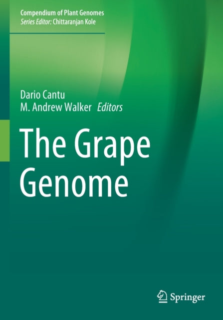 Book cover of: Grape Genome. By: Dario Cantu