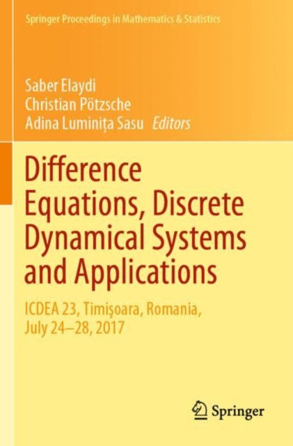 Book cover of: Difference Equations, Discrete Dynamical Systems and Applications. By: Saber Elaydi