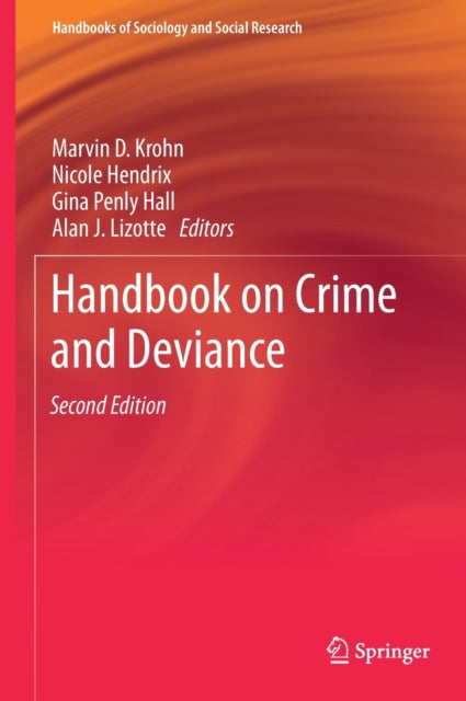 Book cover of: Handbook on Crime and Deviance. By: Marvin D. Krohn