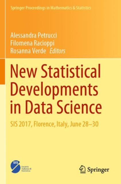 Book cover of: New Statistical Developments in Data Science. By: Alessandra Petrucci