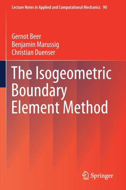 Book cover of: Isogeometric Boundary Element Method. By: Gernot Beer