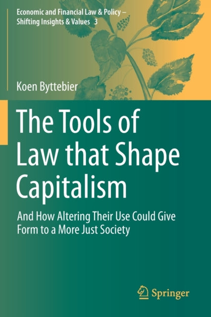 Book cover of: Tools of Law that Shape Capitalism. By: Koen Byttebier