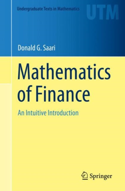 Book cover of: Mathematics of Finance. By: Donald G. Saari
