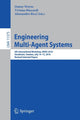 Book cover of: Engineering Multi-Agent Systems. By: Danny Weyns